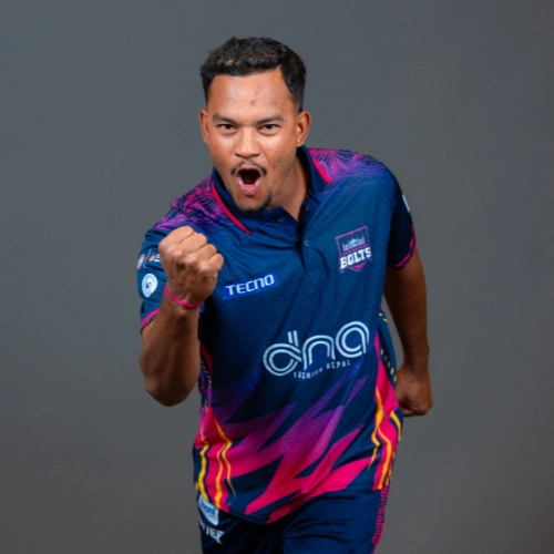 Pathak100MPH athlete Hemant Dhami, captain of UAE Under 19 Asia Cup team and participant in NPL Season 1 and 2