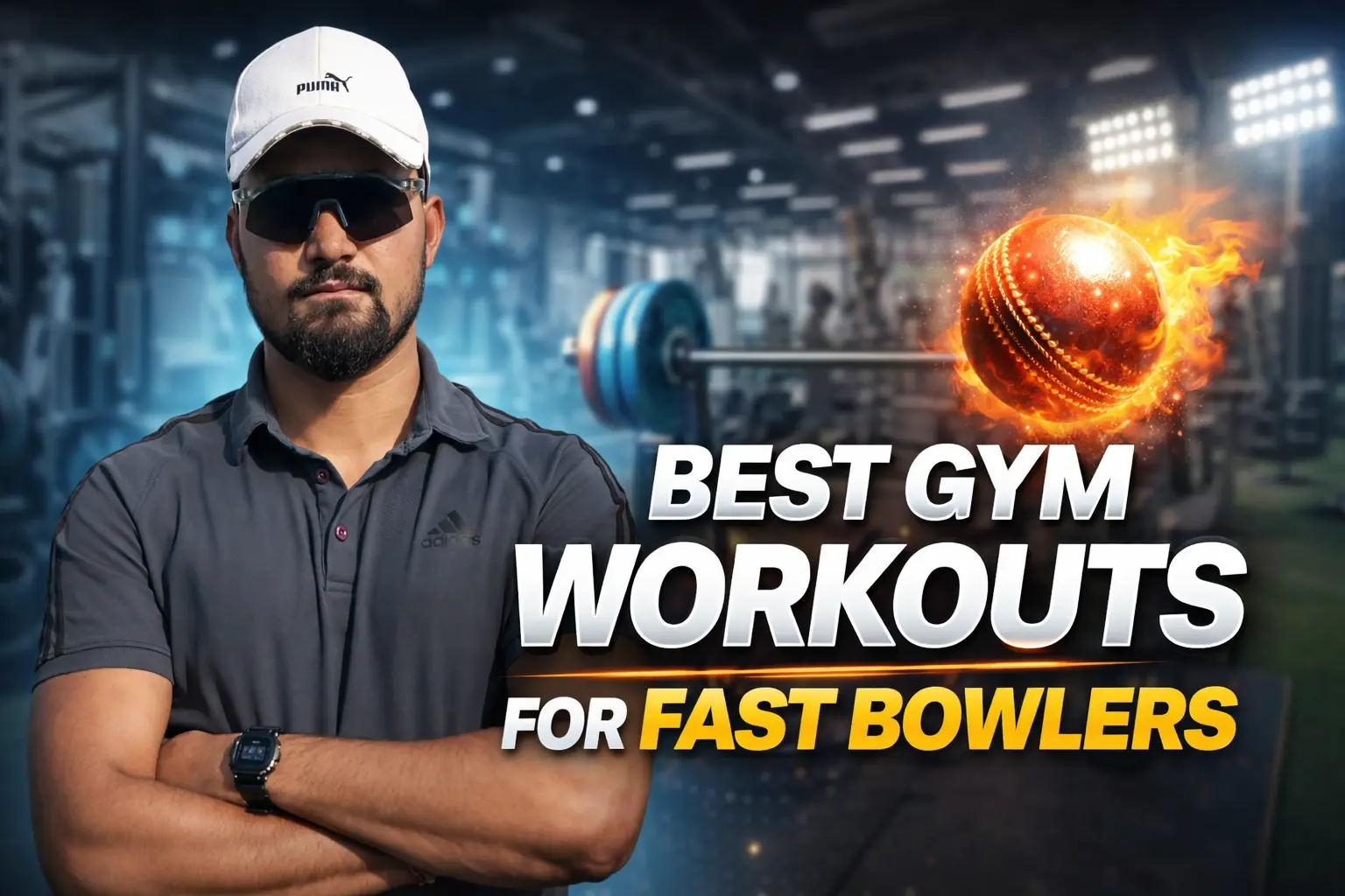 Read more about the article Best Gym Workouts & Exercises for Fast Bowlers